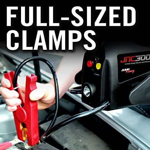 Flashlight equipped jump starter — photo 4