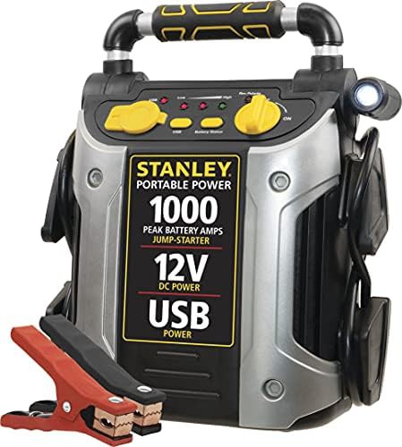 Compact 1000 Peak Amp Vehicle Jump Starter
