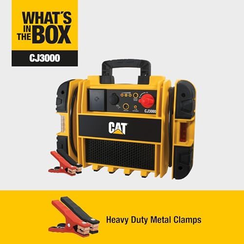 Professional yellow battery booster with power switch — photo 3