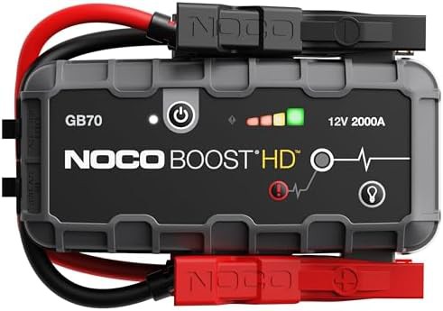 High Capacity Jump Starter 2000A