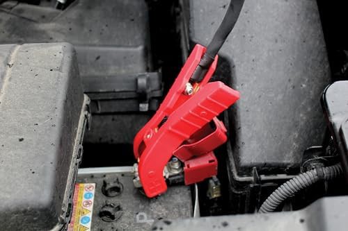 Red 1700 peak amp jump starter — photo 3