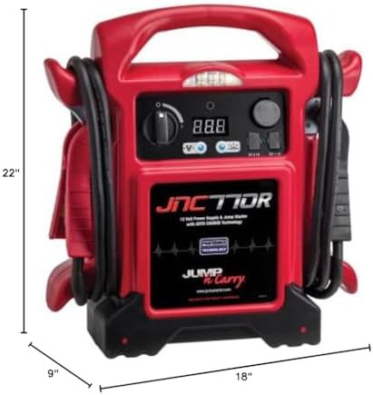Red 1700 peak amp jump starter — photo 5