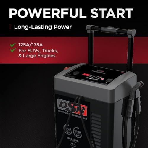 Wheeled battery charger and maintainer — photo 3