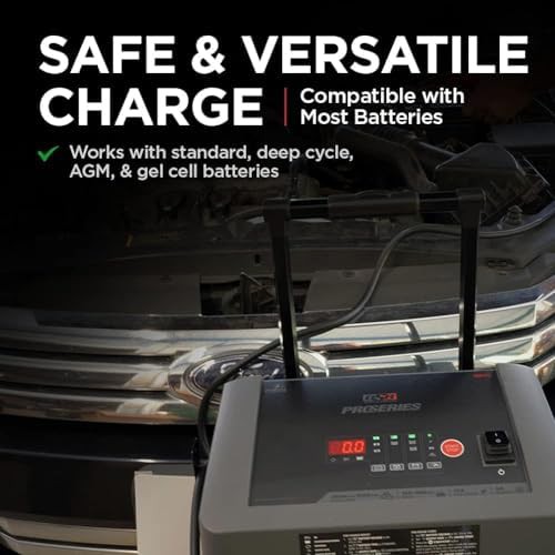 Wheeled battery charger and maintainer — photo 5