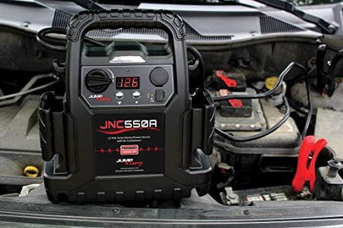 Black compressor jump starter — photo 4