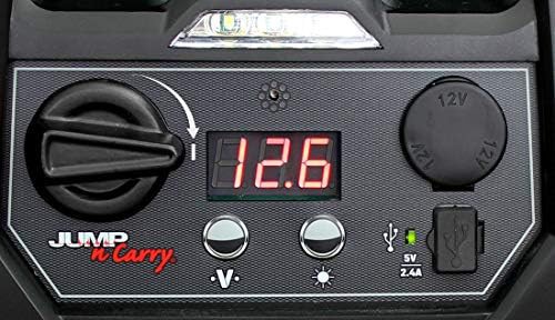 Black compressor jump starter — photo 5