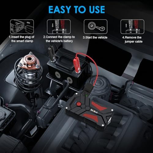 Quick charge booster pack with LED light — photo 4