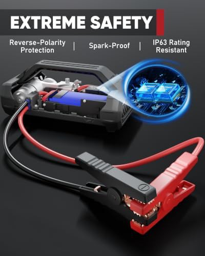 Jump Starter with Integrated Air Compressor — photo 5