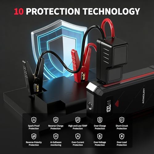 ACMOUNT P100 5000A truck jump starter — photo 3