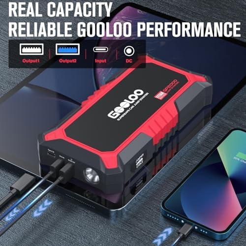 Compact 12V Motorcycle Jump Starter — photo 3