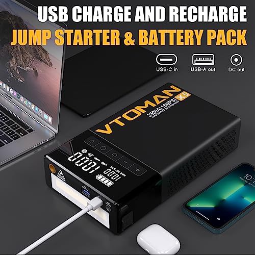 Lithium Ion Booster with Digital Tire Inflator — photo 4
