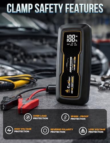 Lithium ion motorcycle jump box with LCD — photo 4