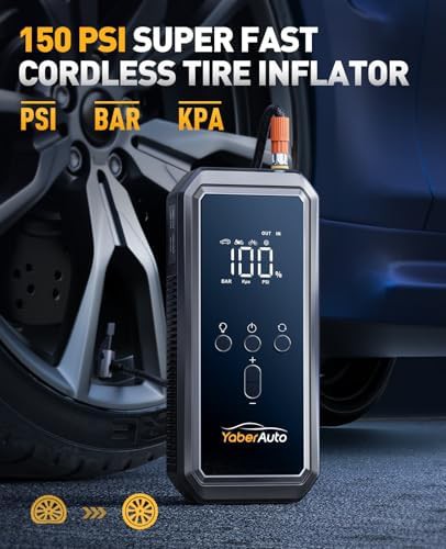 High Wattage DC Jump Starter with Compressor — photo 3