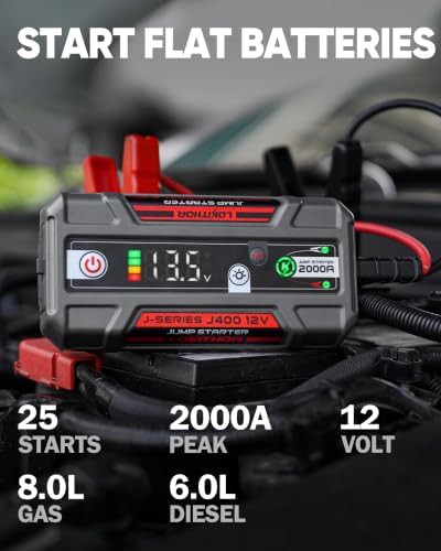 Portable Jump Starter for Gas and Diesel Engines — photo 4