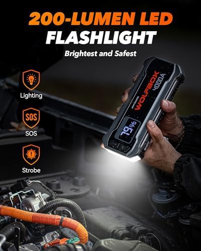 Portable 4000A Booster Pack with Quick Charger — photo 4