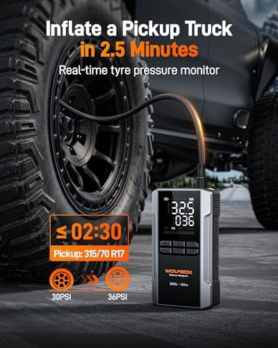 Compact 3000A Jump Starter and Tire Inflator — photo 4