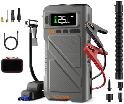 High power jump pack with deflator pump