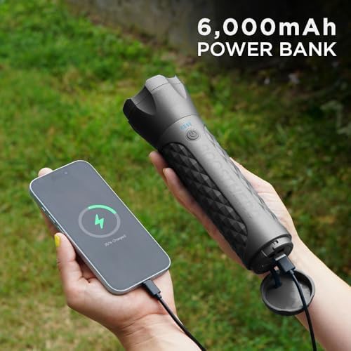 Portable black jump starter and power bank — photo 4