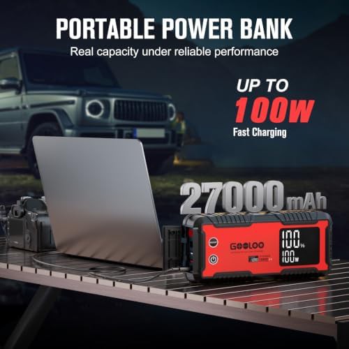 High Power Jump Starter with Fast Charging — photo 5