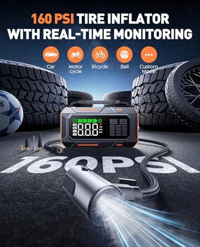 Deluxe 8000A Jump Starter and Inflator — photo 3