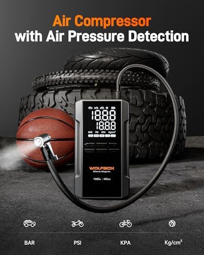 Jump Starter with Integrated 160 PSI Air Compressor — photo 4