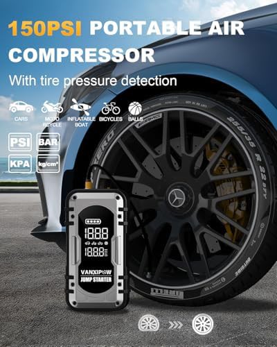 Heavy duty 8000A starter with compressor — photo 3