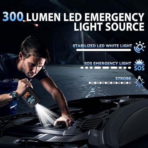 Truck Jump Starter with LCD Display — photo 4