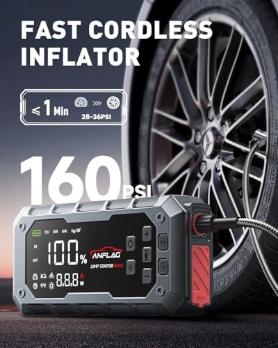 ANFLAG 8000A jump starter with PD65W — photo 3