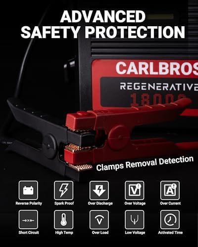 Heavy duty commercial LiFePO4 battery jumper — photo 4