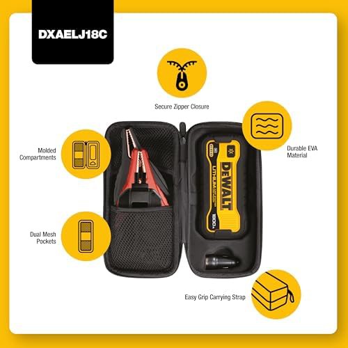 DEWALT DXAELJ18C 1800 peak amp lithium jump starter — photo 4