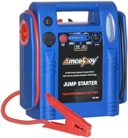 Peak amp booster with USB ports