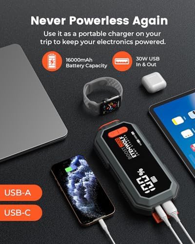 Lithium ion jump box for SUVs and gas engines — photo 5