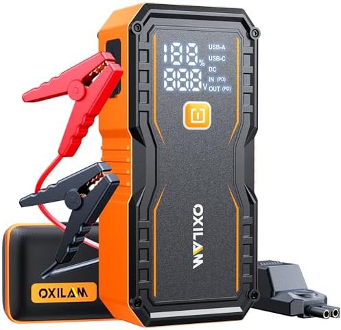 High capacity jump box with LCD display