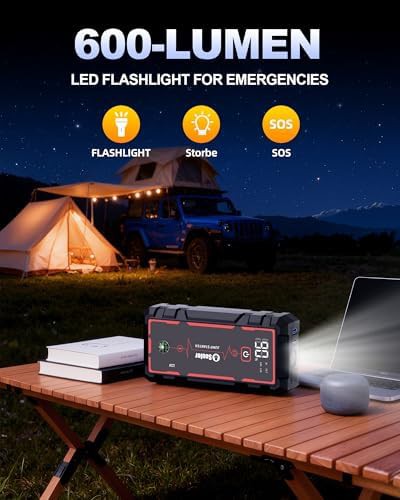 Motorcycle compatible portable jump starter — photo 5