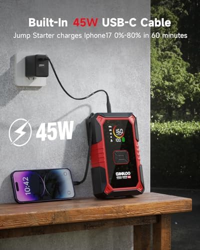Powerful Portable Jump Box with Air Compressor — photo 4