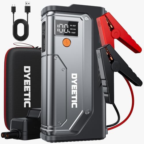Lithium 6000A booster pack with flashlight