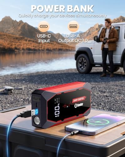 Soulor 7000A lithium ion car jump starter — photo 3