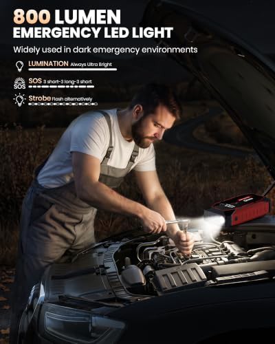 Soulor 7000A lithium ion car jump starter — photo 4