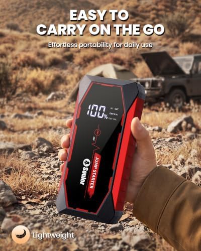 Soulor 7000A lithium ion car jump starter — photo 5