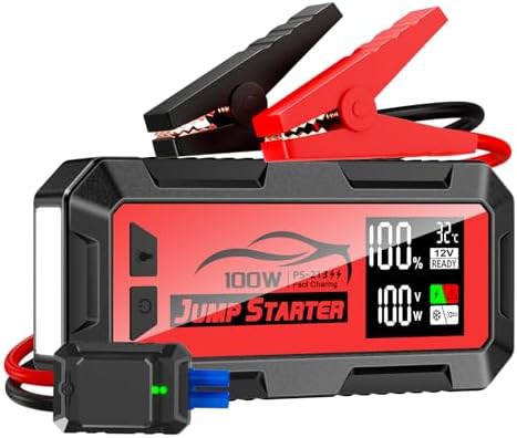 High Power 16000A Jump Box with 65W PD