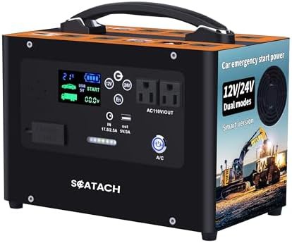 Heavy duty 10000A 24V car jumper starter