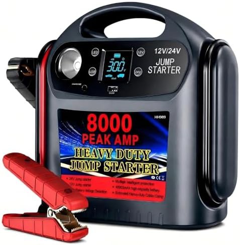 Heavy Duty Dual Voltage Lithium Jump Starter