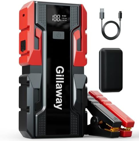Compact power bank and jump starter