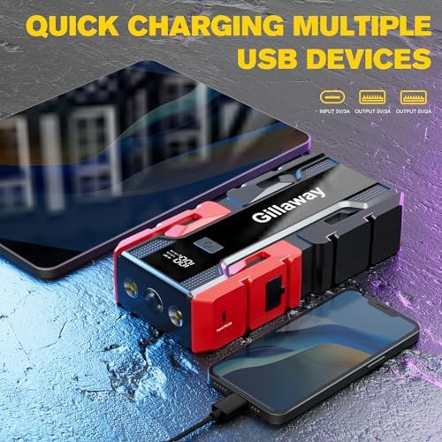 Compact power bank and jump starter — photo 4