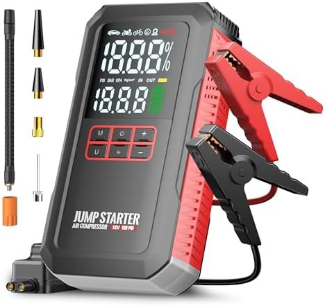 Emergency Roadside Jump Starter and Power Bank