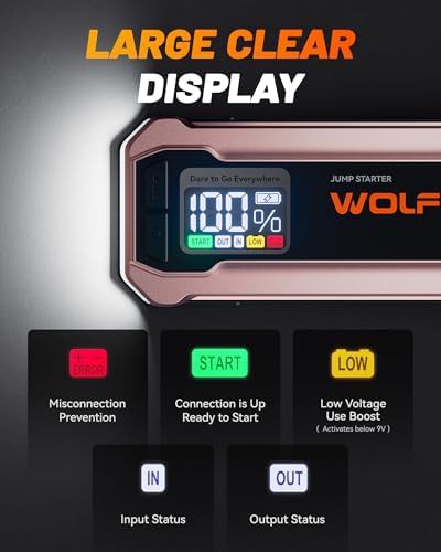 Rose Gold 4000A Portable Jump Starter — photo 4