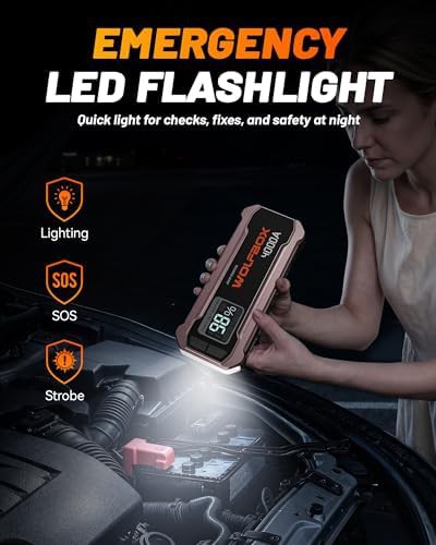 Rose Gold 4000A Portable Jump Starter — photo 5