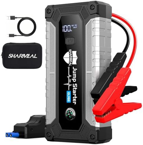 Portable truck battery booster pack