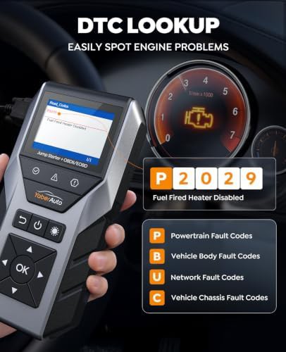 Jump Starter with OBD2 Scanner Code Reader — photo 5