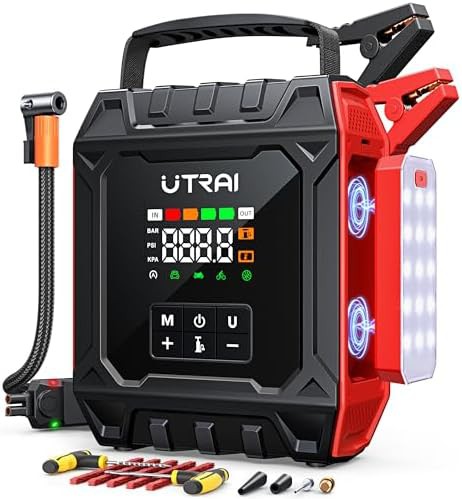UTRAI 8000A jump starter with compressor